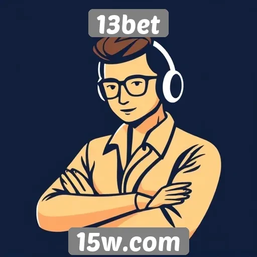 Desempenho de suporte ao cliente no site 13bet